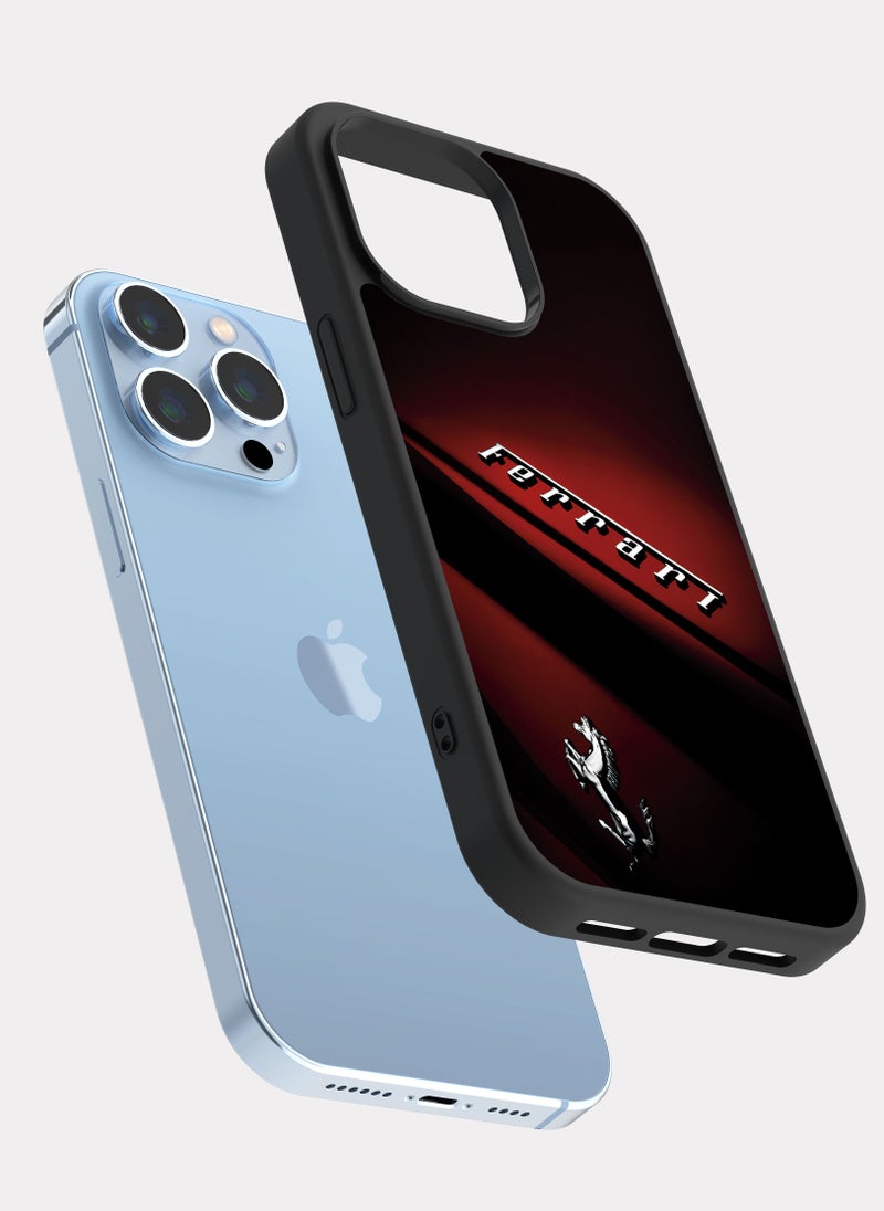 PXLAAT iPhone 13 Pro Max case cover Ferrari - Image 2