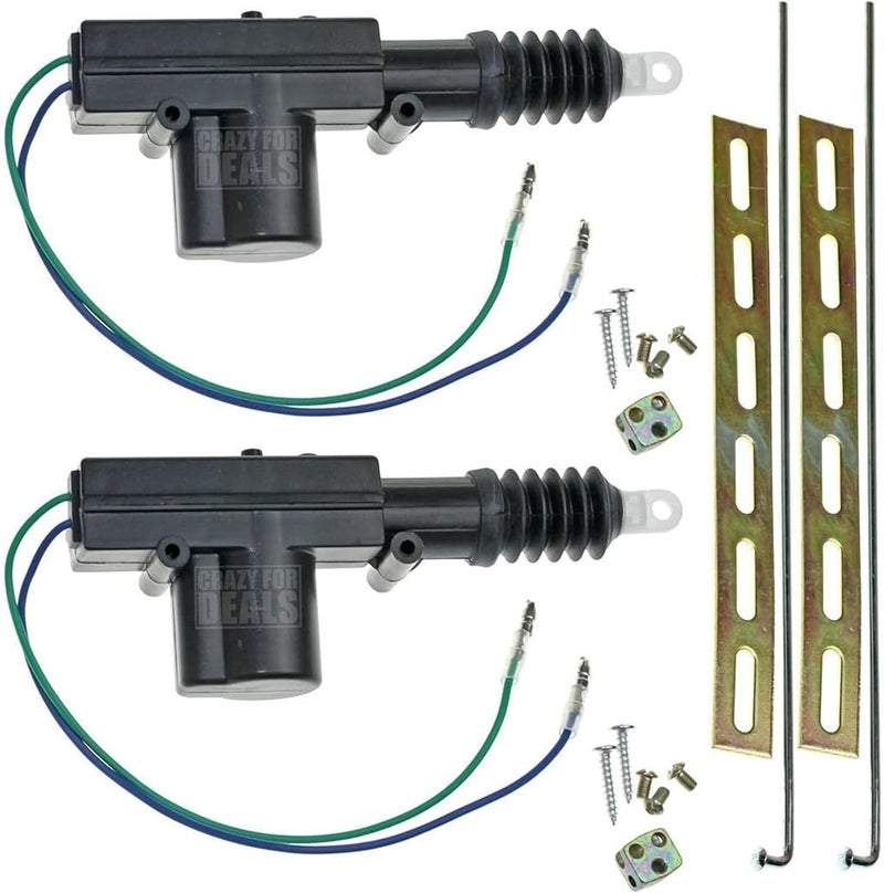 InstallGear IGDLA-2 Universal Car Power Door Lock Actuators 12-Volt Motor (2 Pack) - Image 1