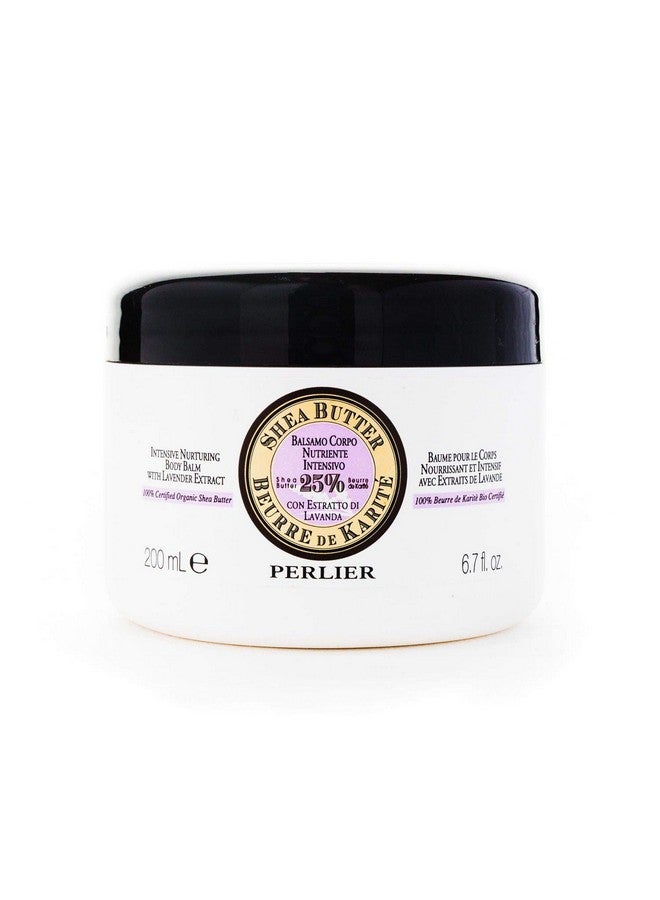 Perlier Shea Butter with Lavender Nurturing Body Balm, 6.7 fl. oz.