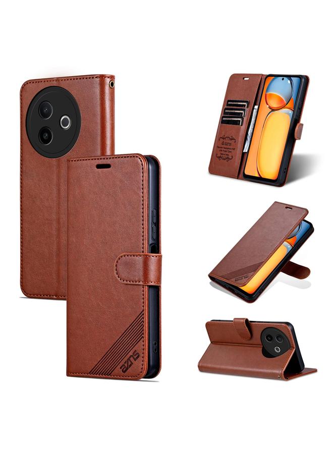 حافظة لهاتف vivo Y300i 5G / Y39 5G بتصميم جلد الغنم العالمي القابل للطي