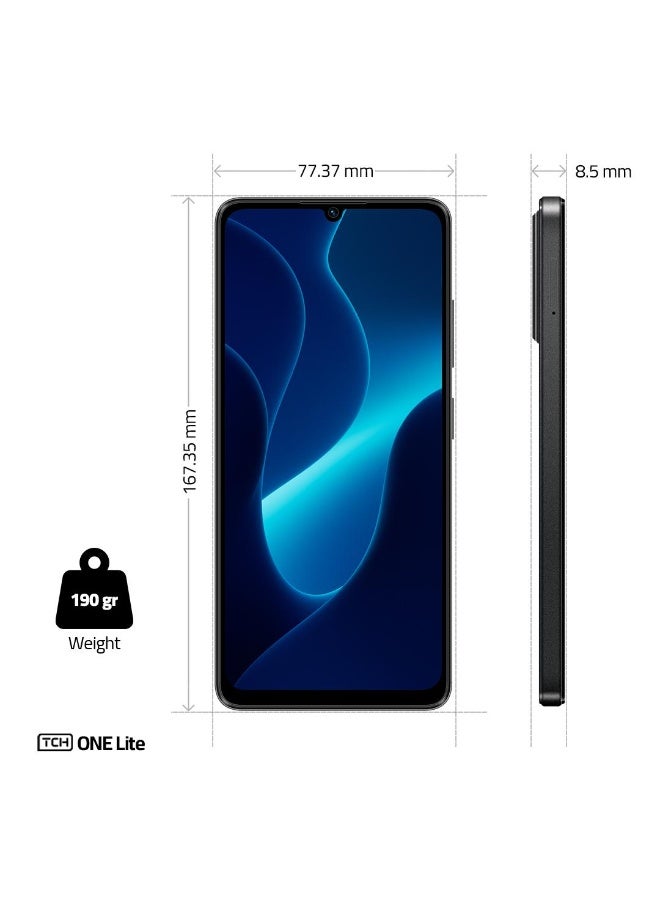 تي سي اج هاتف TCH One Lite سعة 4GB RAM و64GB لون أسود (نسخة الإمارات) مع سماعات TCH L10 اللاسلكية لون أسود | مدة تشغيل 30 ساعة، تقنية ENC، بلوتوث 5.3 (نسخة عالمية) - Image 5