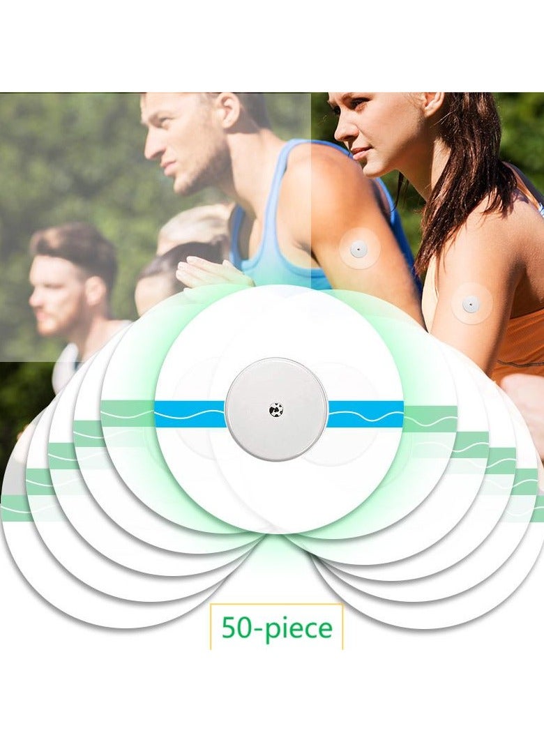 general 50PCS Fixic Freestyle Adhesive Patch– Good for Libre – Enlite – Guardian – NO Glue in The Center of The Patch – Pre-Cut Back Paper – Long Fixation for Your Sensor - Image 1