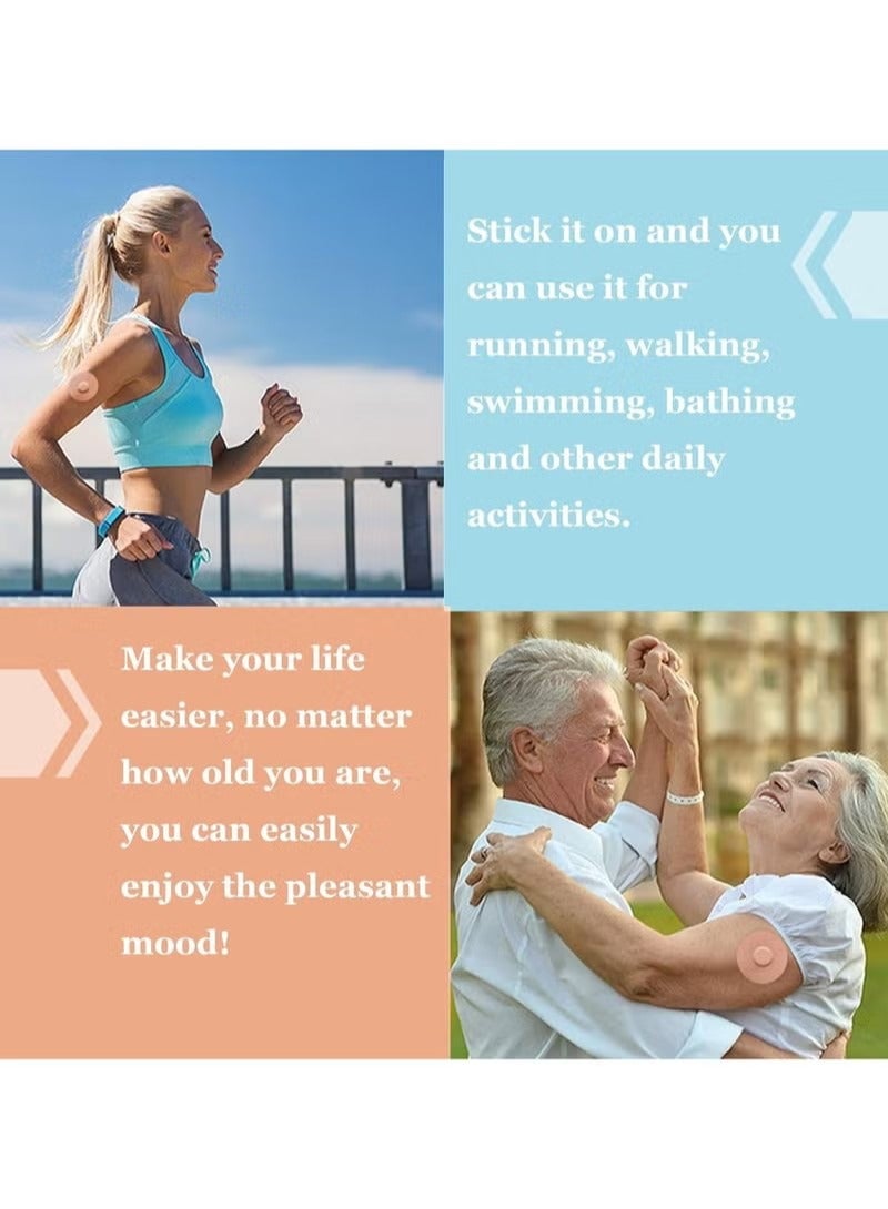 general 50PCS Fixic Freestyle Adhesive Patch– Good for Libre – Enlite – Guardian – NO Glue in The Center of The Patch – Pre-Cut Back Paper – Long Fixation for Your Sensor - Image 3