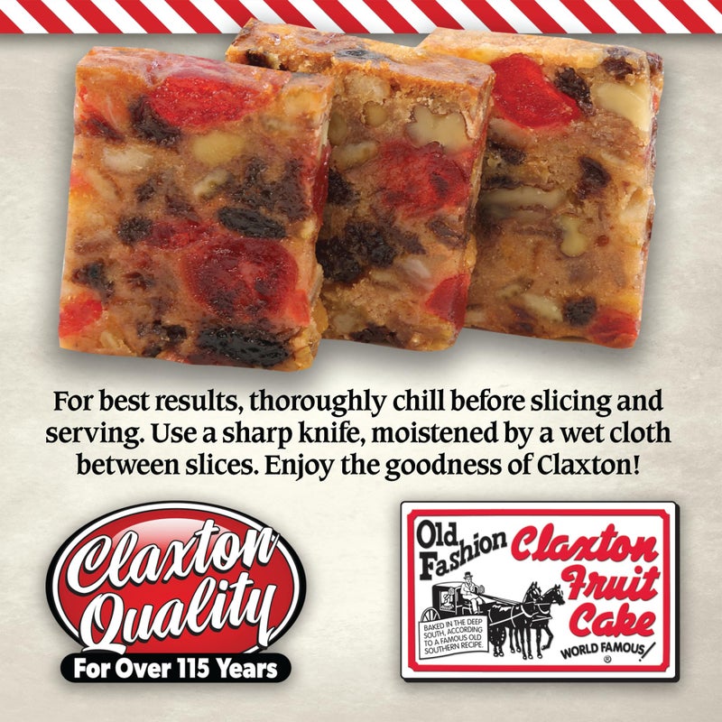 Claxton Fruit Cake - 3-Lb. Regular Recipe | Old Fashioned Holiday Fruitcake Packed in Signature Claxton Individual Gift Cartons | A Traditional Holiday Favorite 3 Pack - Image 4