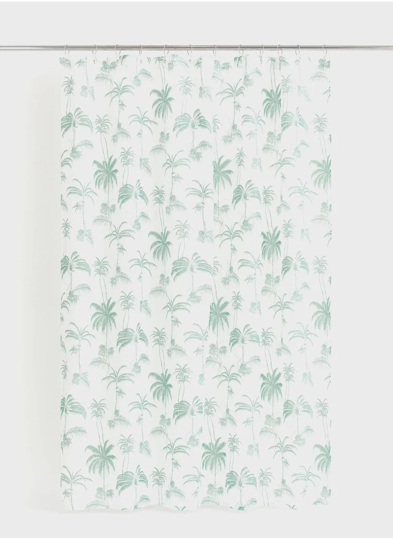 H&M Printed Shower Curtain 180X200