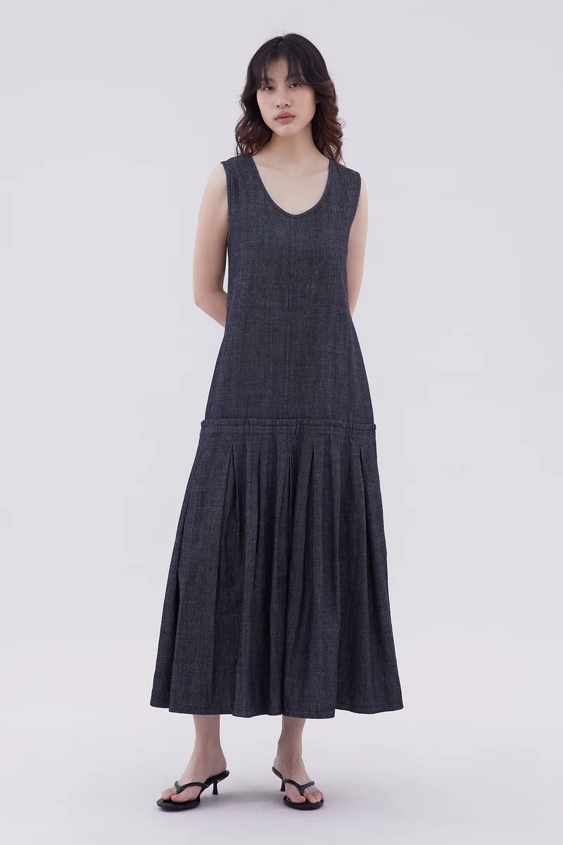 ذا اديتورز ماركت Lizzie Drop Waist Dress