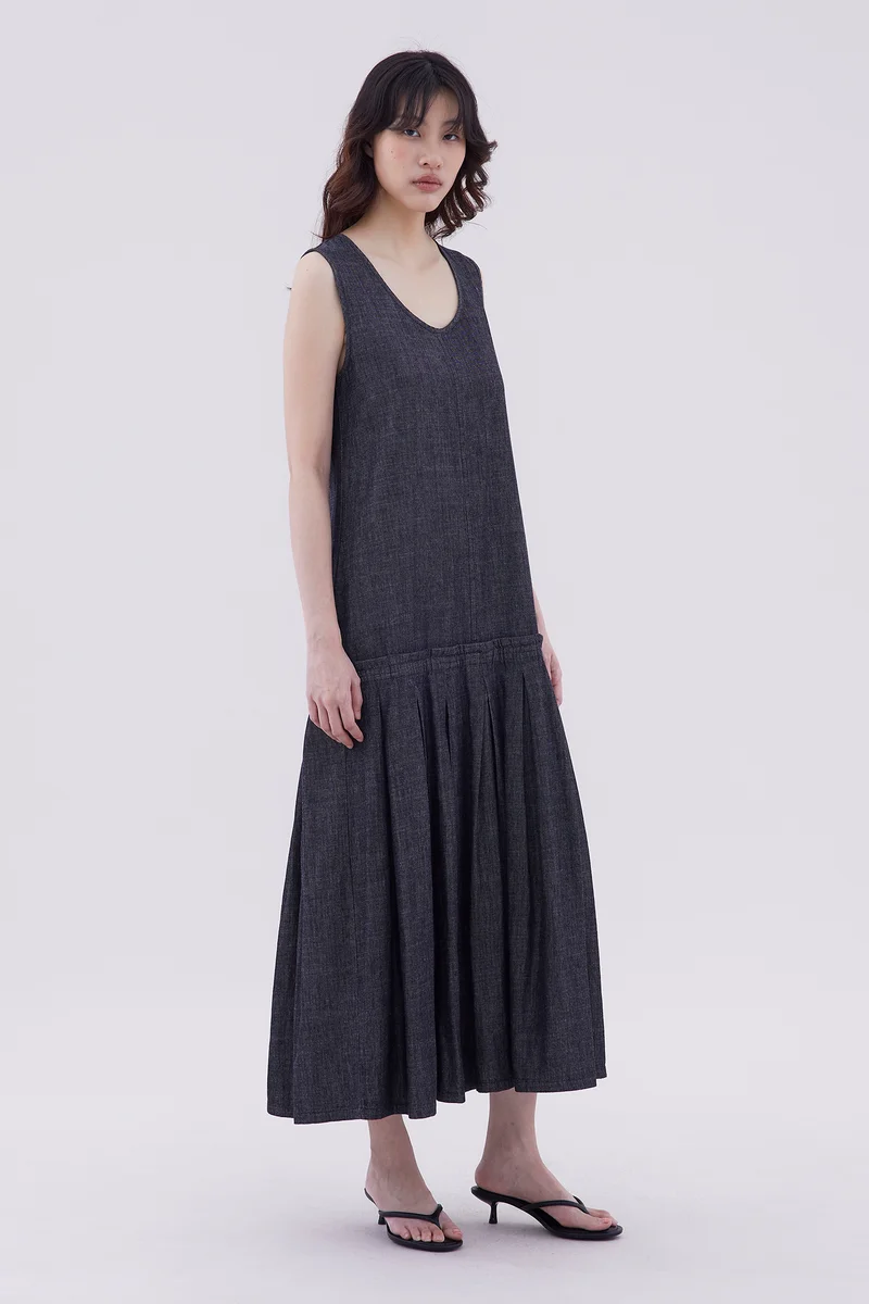 ذا اديتورز ماركت Lizzie Drop Waist Dress