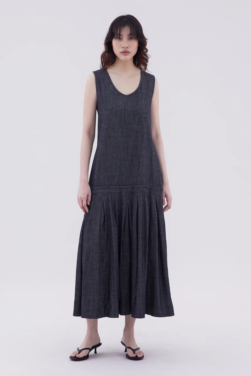 The Editor's Market Lizzie Drop Waist Dress