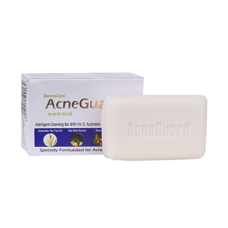 Pil Acneguard Soap Clears Acne Pimples Clogged Pores For Face And Body Perfect Blend Of Natural Ingredients Deeply Cleanses Gentle Refreshing 75gm Each Pack of 4 - Image 2