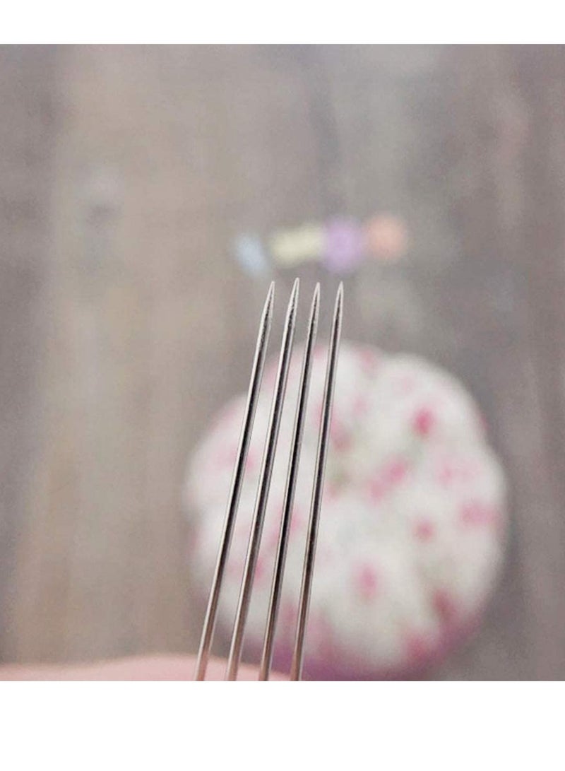 SYOSI 100 Pack Extra Fine Patchwork Pins Quilting Pins Sewing bu tterfly Head Straight Pins for Dressmaker - Image 3