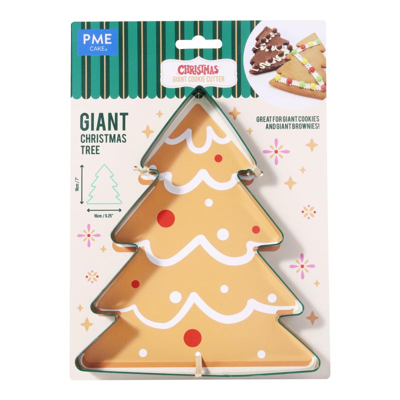 PME CH24CCC115 Giant Cookie Cutter Christmas Tree 18cm  7inch Steel