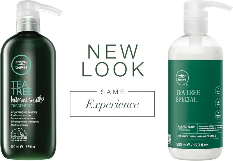 Tea Tree Special Hair and Scalp Treatment - Hydrating Hair Mask for All Hair Types, 16.9 fl. oz. - Image 2