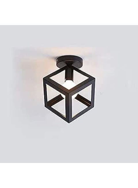 Sign Metal Cubic Wall & Ceiling Decorative Lights (Black)