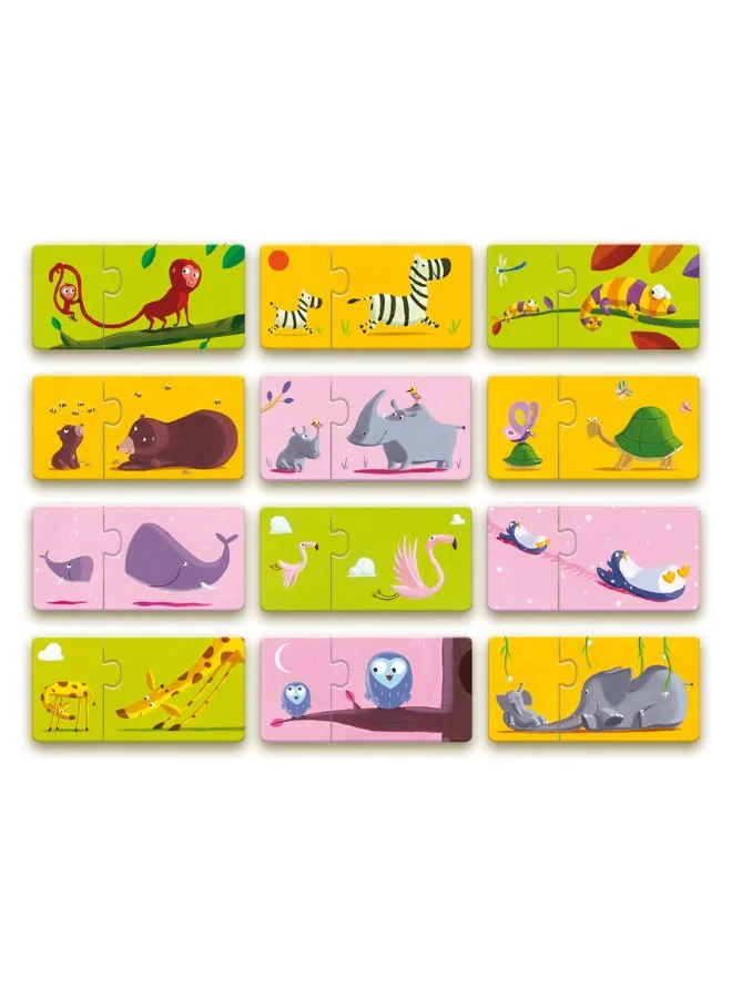 DJECO Puzzle Duo/Trio Mom And Baby