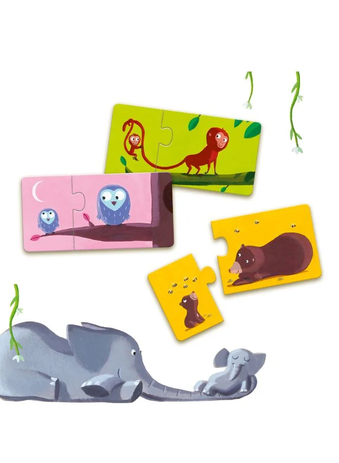 DJECO Puzzle Duo/Trio Mom And Baby
