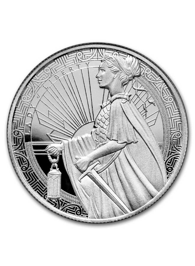 PAMP Suisse Lady of Liberty Silver 1 oz (31.1 gram) Bar - Image 1