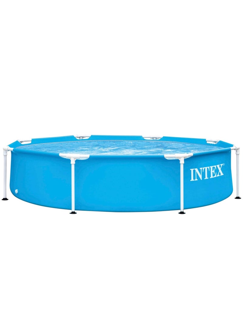 INTEX Intex Metal Frame Round Swimming Pool Set 2.44mx51cm  - Image 1