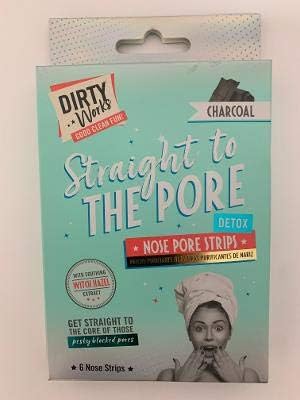 Dirty Works Charcoal Nose Pore Strips 6 Strips