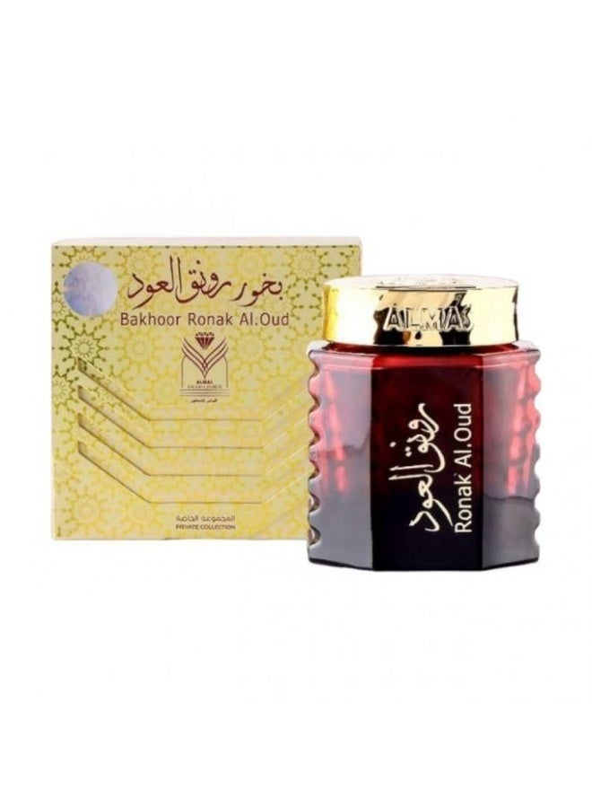 ALMAS Perfume Ronak Al.Oud - Bakhoor - 40gm - Image 1