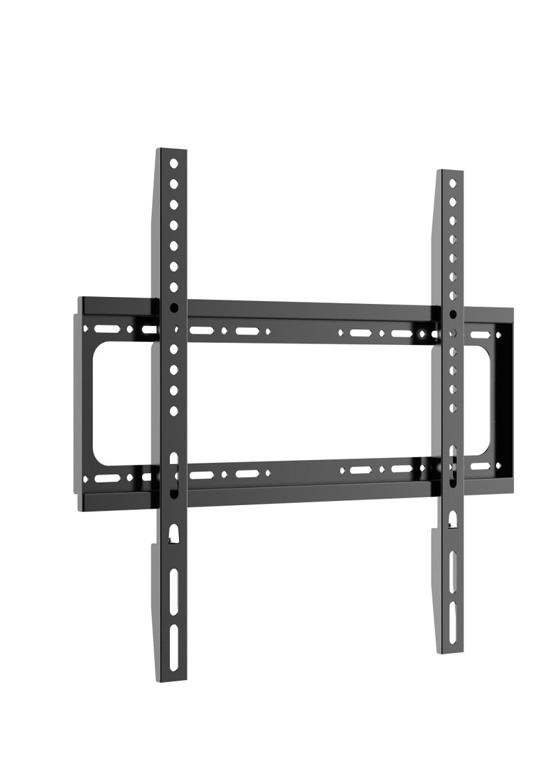 TV Wall Mount Steel Bracket for 26-63 Inch Flat Screen LED and LCD TVs, Fixed Space with 50KG Load Capacity, 23mm from Wall, VESA 200x200-400x400mm  - Image 1