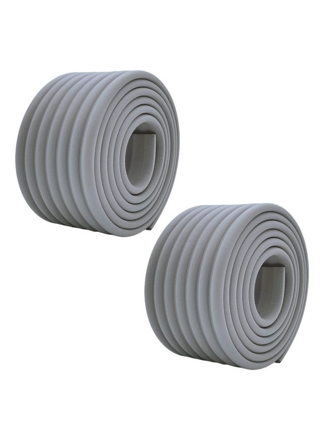 M2cbridge Multifunctional Edge And Corner Guard Coverage Baby Safety Bumper Diy 6.5 Ft (Grey (6.5Ft X 2)) - Image 1