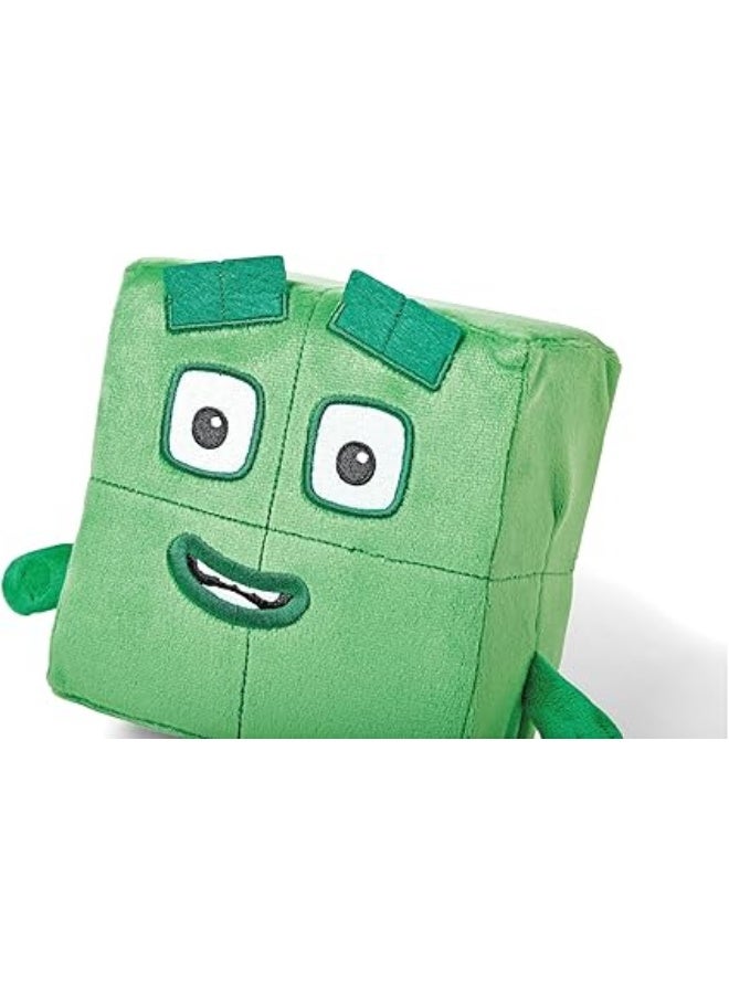 Learning Resources Numberblocks Three And Four Playful Pals (2-Piece Set, Multi-Color Plush, Ages 18M+) - Image 1