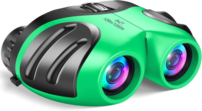 LET'SGO LET'S GO! Binocular for Kids, Compact High Resolution Shockproof Binoculars - Image 1