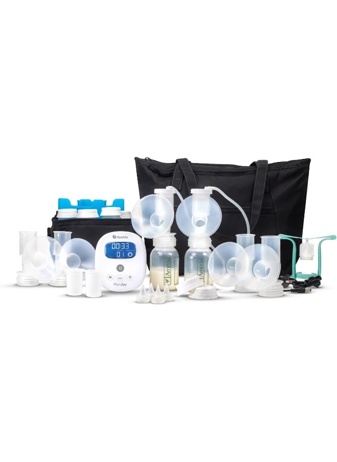 Ameda Ameda MYA Joy Double Electric Breast Pump Plus Deluxe Accessories  - Image 1