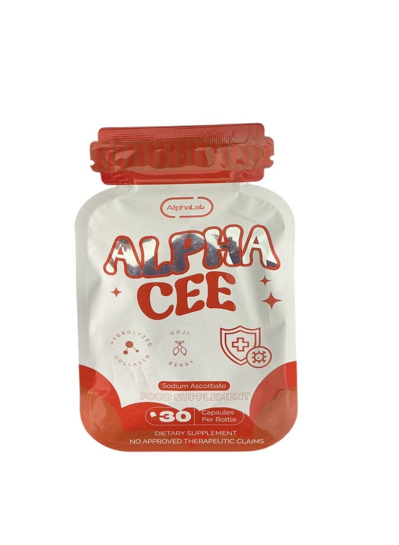 Alpha cee sodium 30 caps