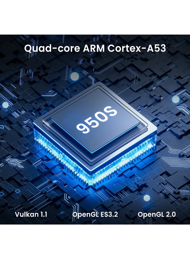 مي فازا بروجيكتور LCD HD - الأصلي 1080P - دعم 4K ، 8K - 200ANSI Lumen - التركيز التلقائي - أندرويد 13 - بروجيكتور فيلم مع واي فاي 5G وبلوتوث - مسرح منزلي متنقل - متوافق مع أندرويد / iOS / ويندوز / عصا التلفزيون / HDMI / USB / وحدة تحكم اللعبة - Image 5