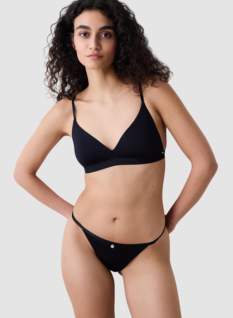 Penti Micro Triangle Sutyen Black Bra - Image 1