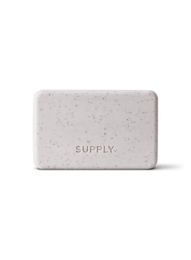 Supply Men’s Exfoliating Bar Soap - Deep Cleansing Bar Soap for Men (White Birch & Sage) - Image 1
