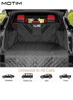 Motim Dog Car Trunk Mat,  Dog Car Seat Protective Cover, Dog Car Bed Mattress, Pet Cargo Liner with Sides, Anti-Scratch Anti-slip Dog Pad, Universal Fit, 185 x 105 cm  - Image 2