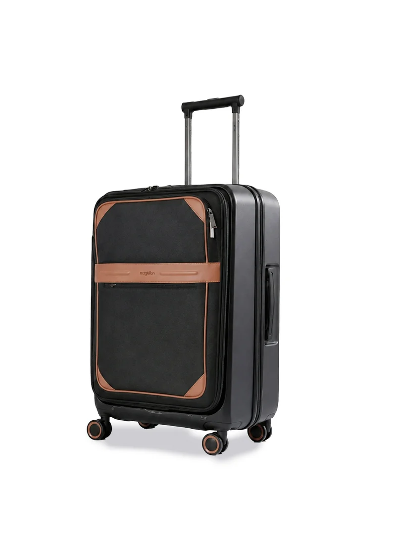 Magellan Magellan PC Hybrid Trolley 3 Piece Luggage Set PCF2584T4-3P – 20/25/29 Inch, 4 Spinner Wheels, TSA Lock, USB Port, Expandable