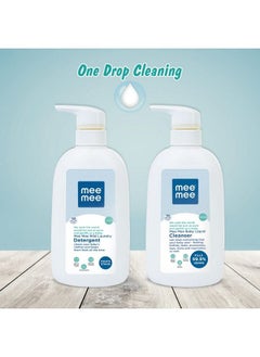 mee mee Anti Bacterial Baby Liquid Cleanser (Detergent Bottle + Liquid Cleanser300Ml) Combo(Pack Of Two)  - Image 5