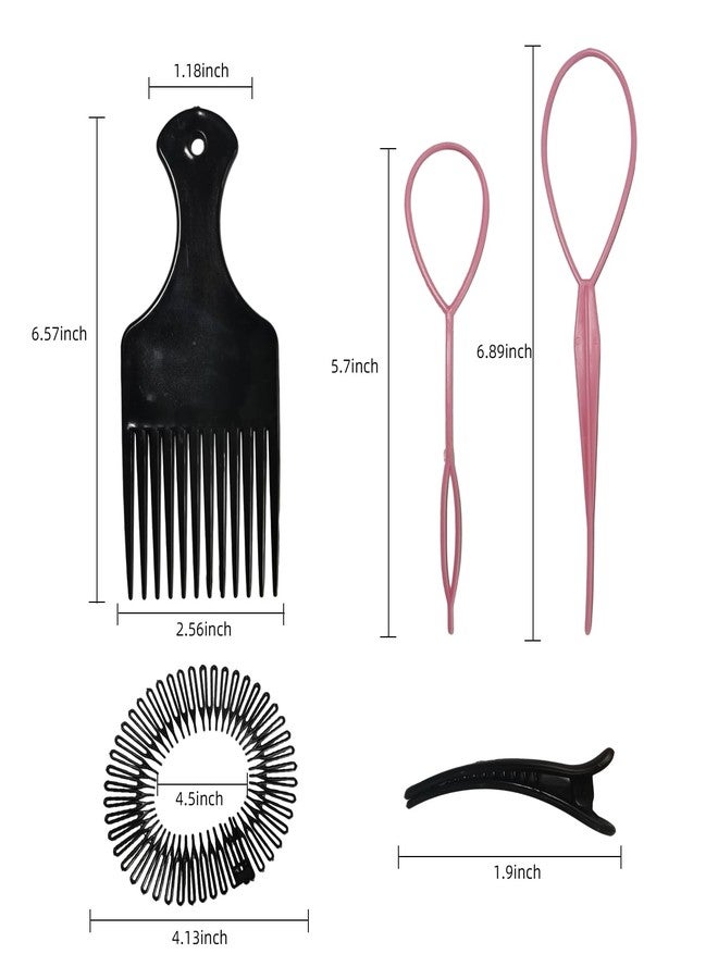 1st Choice 12 Pieces Hair Styling Comb Set Professional Styling Comb Set - Image 3