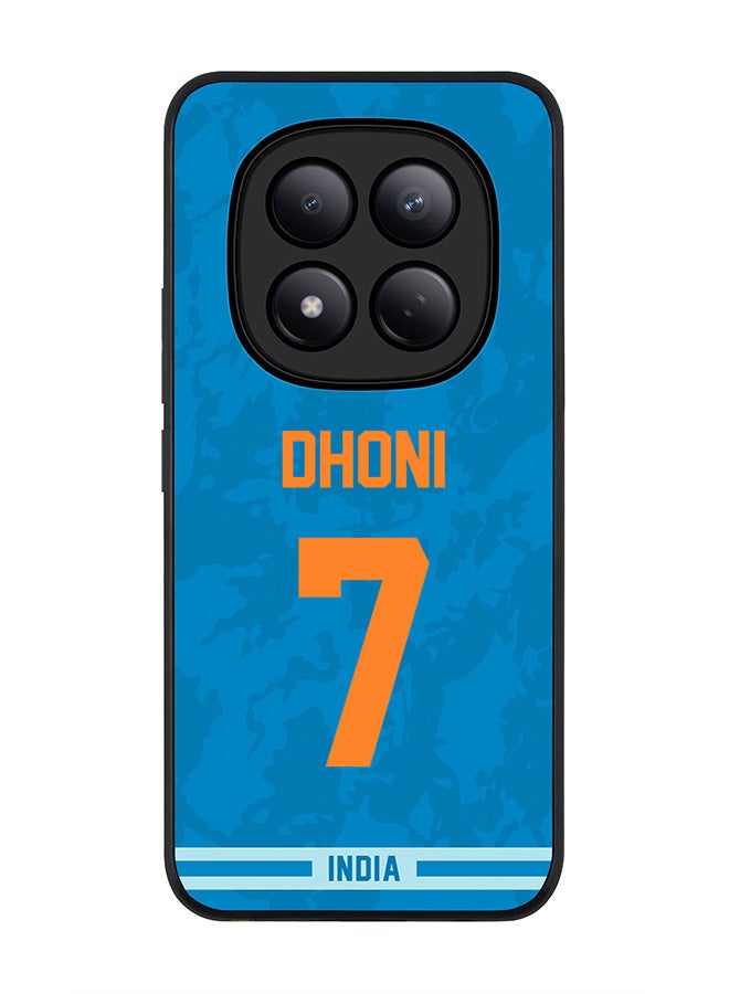 For Xiaomi Redmi Note 15 Pro 4G Case,Slim fit Camera Protection, Shockproof Thin Phone cover  - India MS Dhoni, Jersey No 7