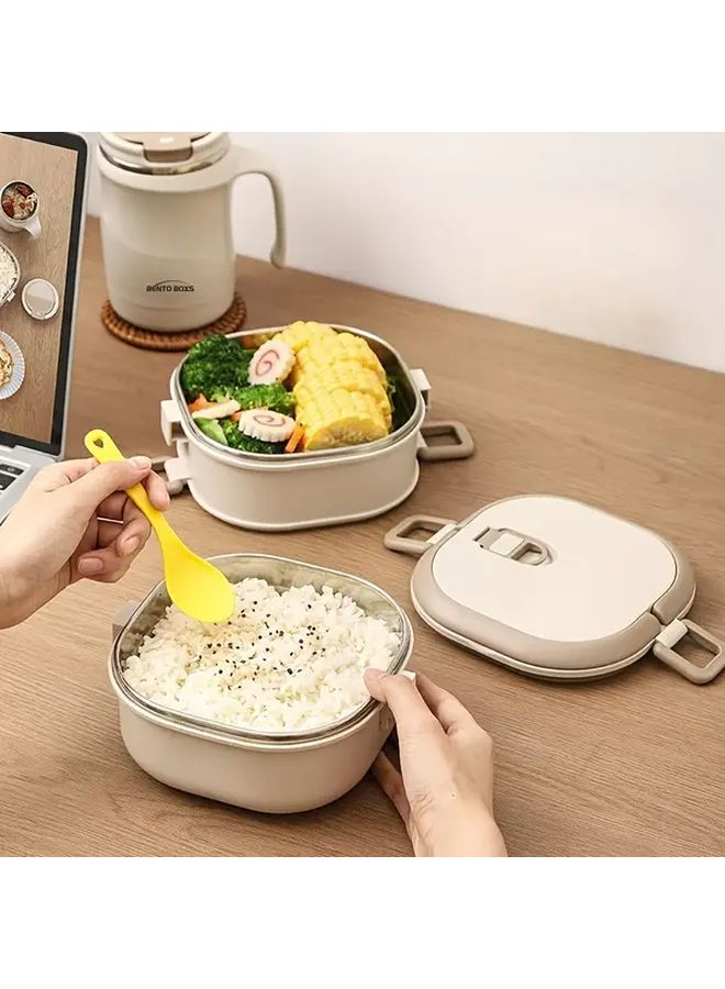 Microwave Safe Large 1pc Multi Compartment Lunch Box With Leak Proof Lid - Image 4
