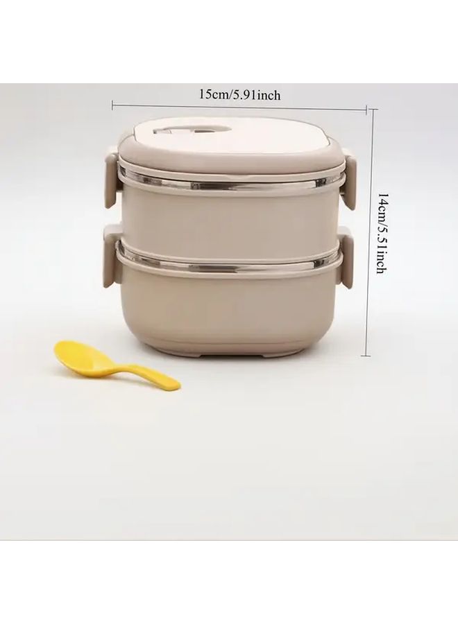 Microwave Safe Large 1pc Multi Compartment Lunch Box With Leak Proof Lid - Image 2