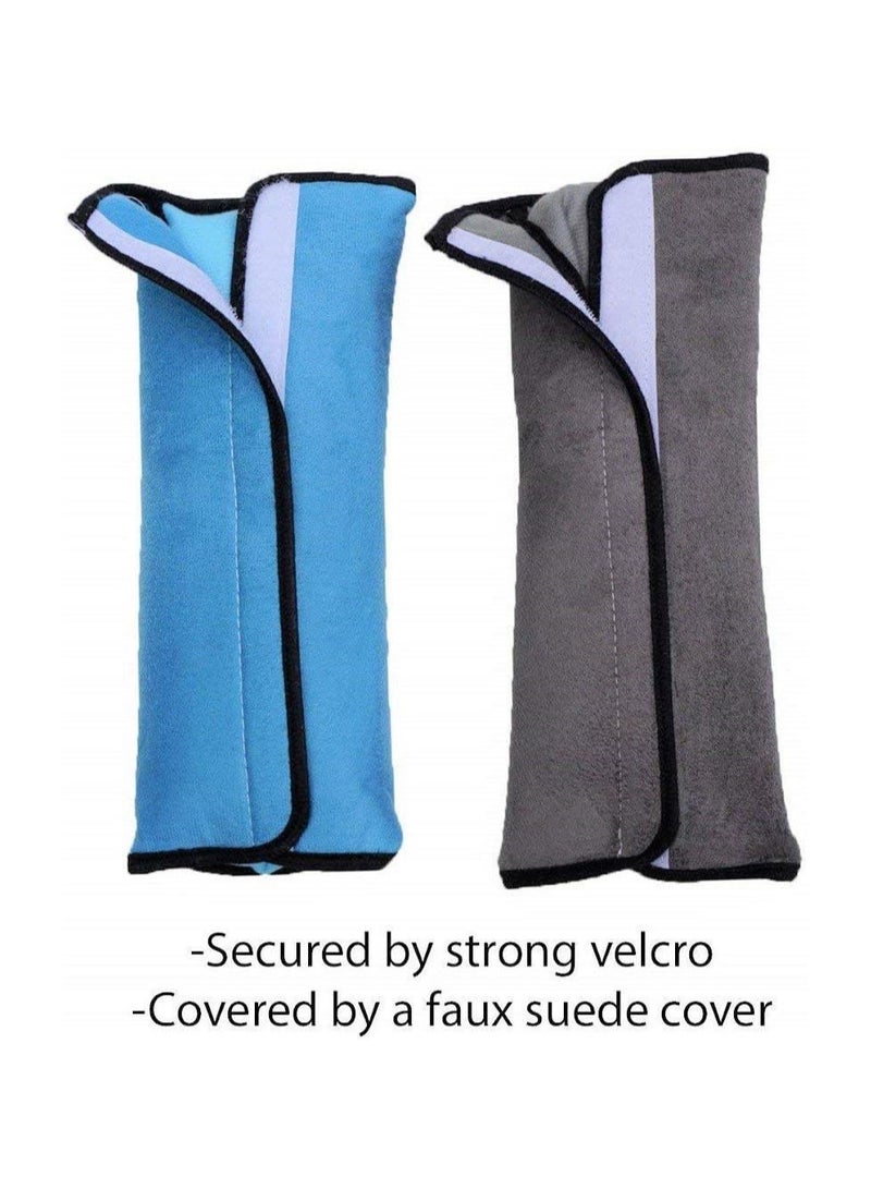 Moro Moro Plush Car Seat Belt Cushion – Neck Support & Shoulder Protection for Kids & Adults - Image 3