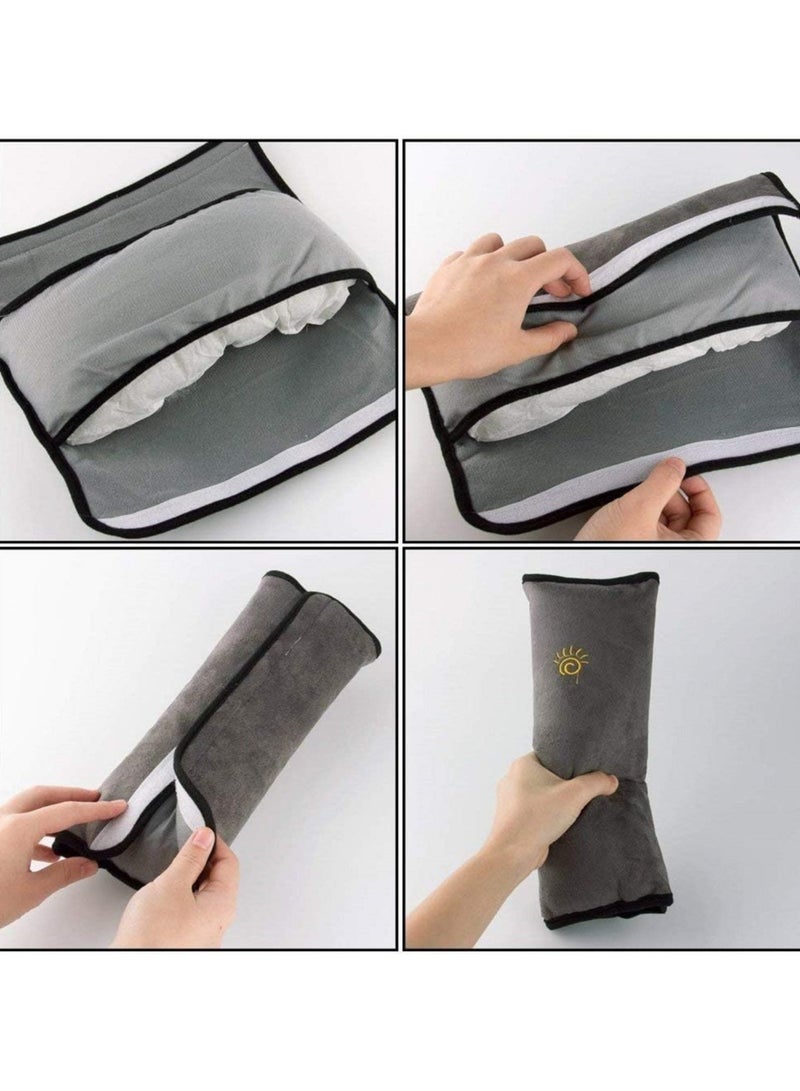 Moro Moro Plush Car Seat Belt Cushion – Neck Support & Shoulder Protection for Kids & Adults - Image 4