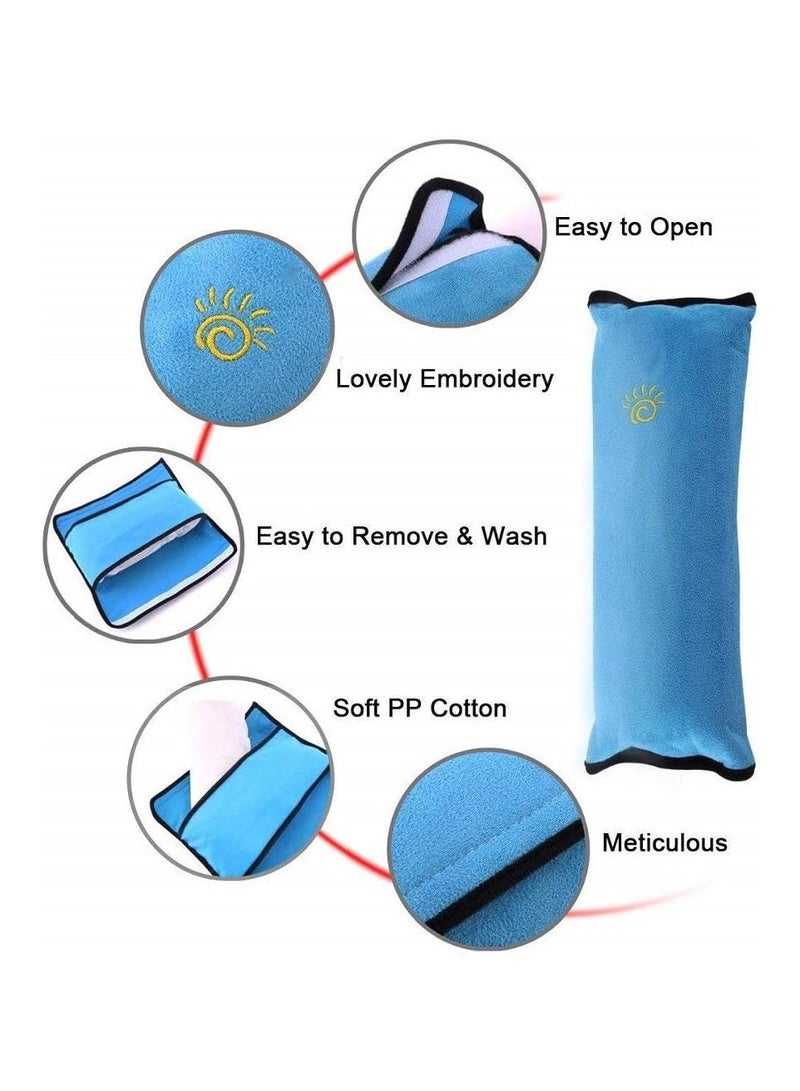 Moro Moro Plush Car Seat Belt Cushion – Neck Support & Shoulder Protection for Kids & Adults - Image 5