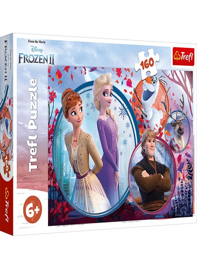 Trefl Trefl - 160 Pieces Disney Frozen Sister Adventure Puzzle - 15374 - Image 1