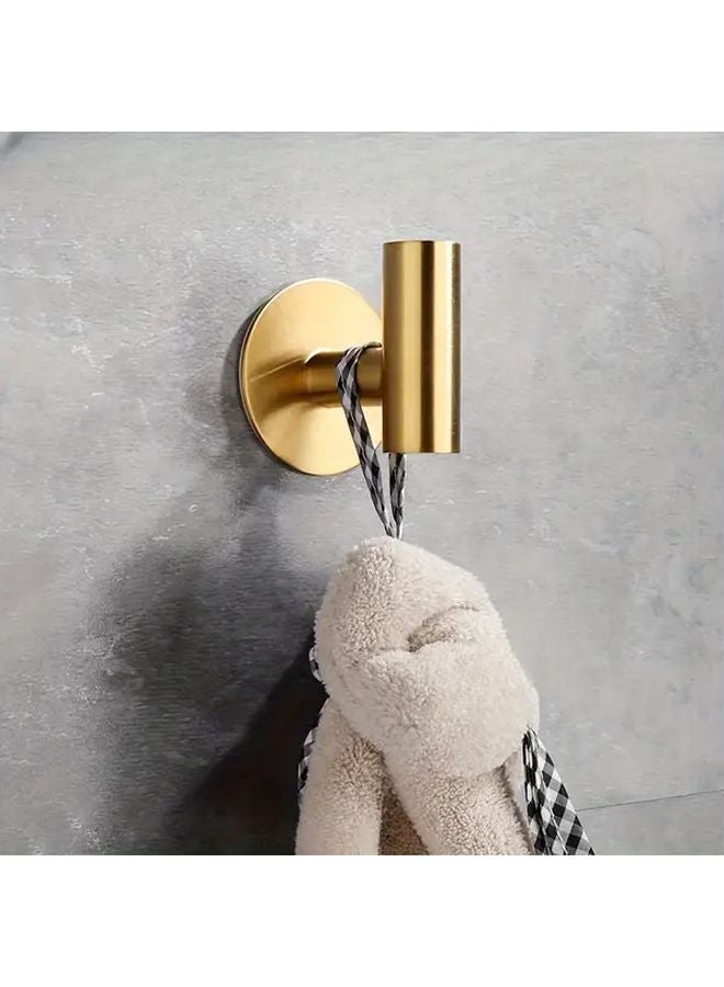 Silver Wall Hook Stickers for Towels Coats Keys Storage in Bathroom Kitchen - Image 5