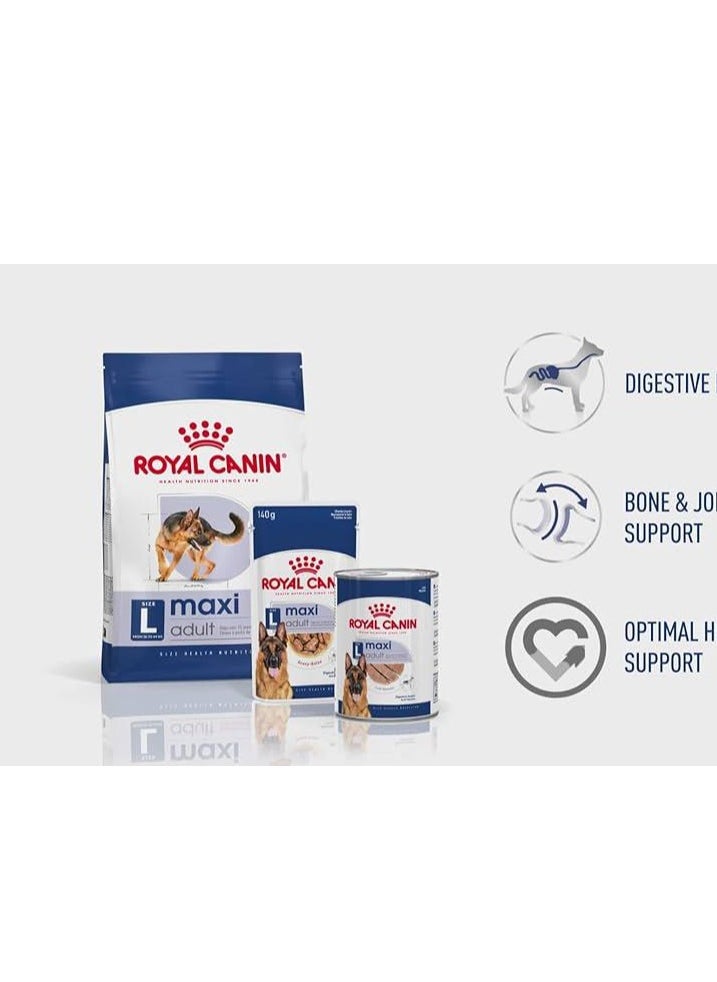 ROYAL CANIN Health Nutrition Maxi Adult Food 4kg  - Image 2