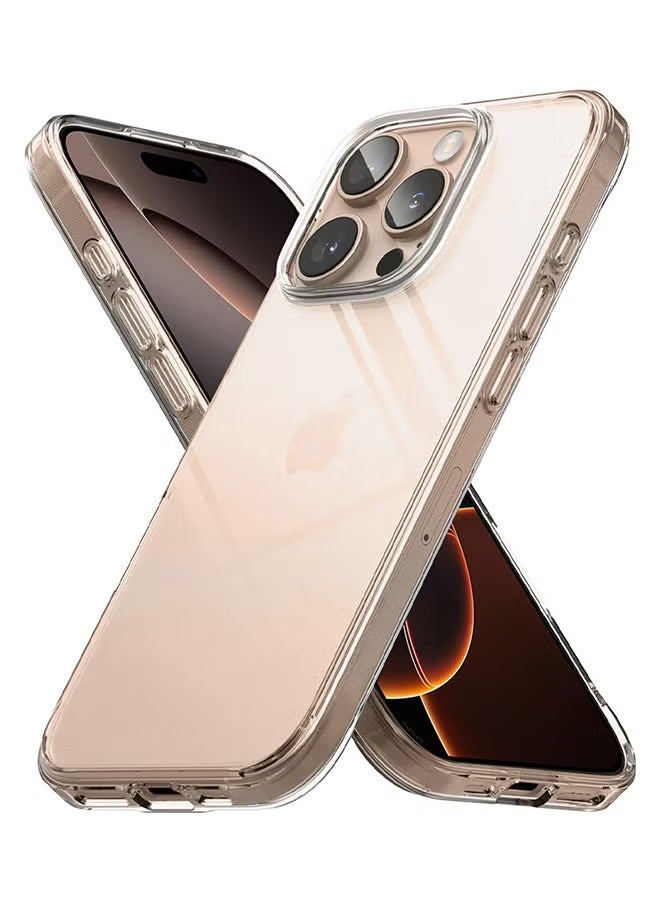 ELTRAZONE iPhone 16 Pro Clear Case – Ultra Slim TPU, Shockproof, Anti-Yellowing, Scratch-Resistant, Lightweight Case Cover - Image 1