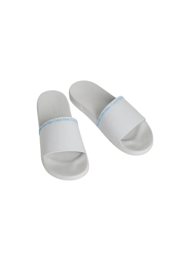 CALVIN KLEIN Essential Institutional Logo Slide Sandals