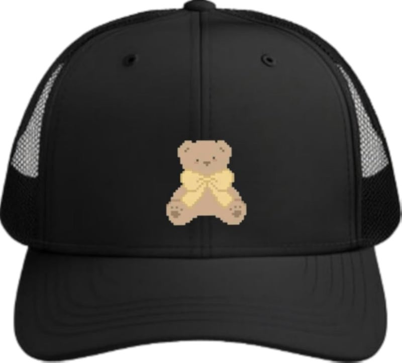 bear Baseball cap Black 23