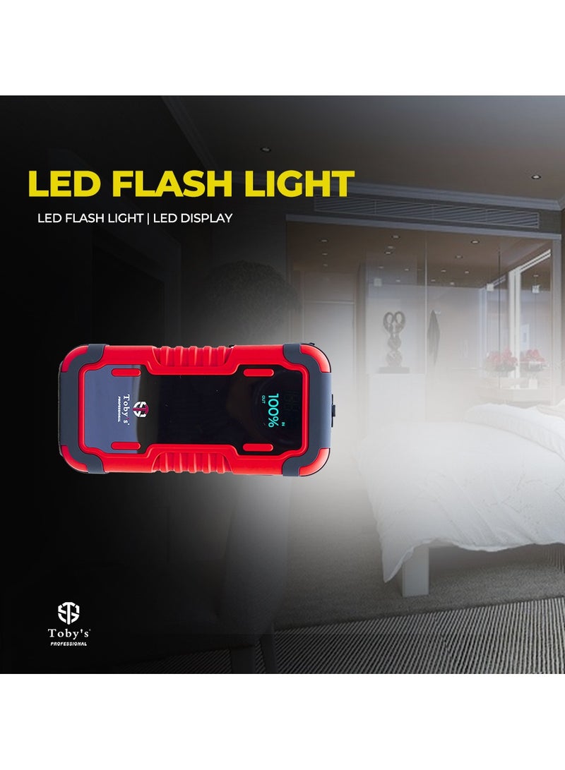 Toby's Toby's X7 – Compact & Reliable Car Jump Starter, 600A Peak Power, 8000mAh Battery  - Image 2
