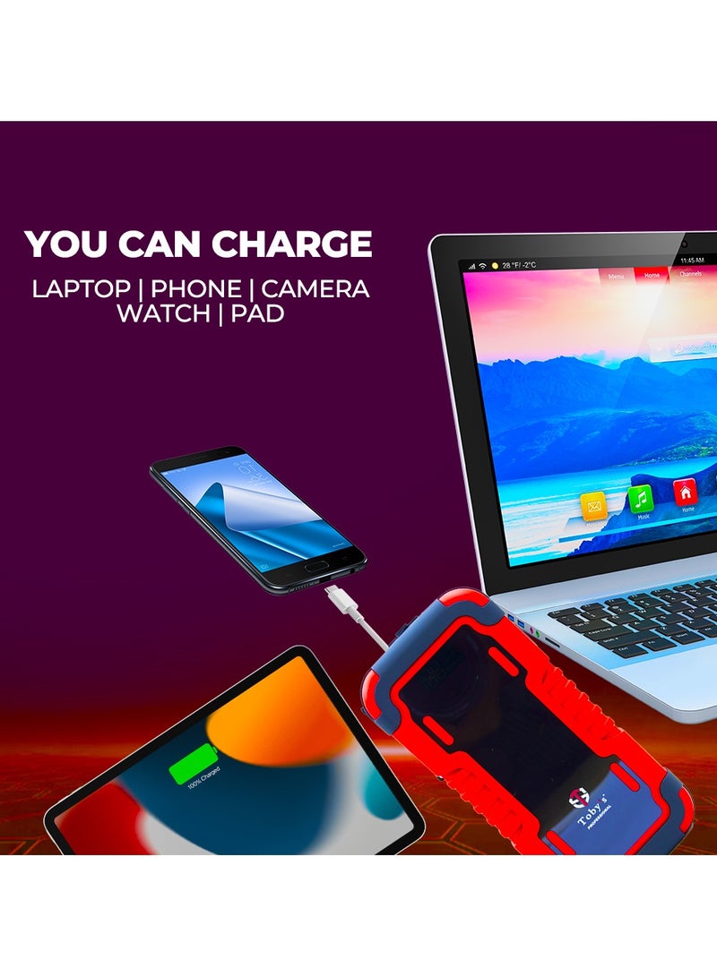 Toby's Toby's X7 – Compact & Reliable Car Jump Starter, 600A Peak Power, 8000mAh Battery  - Image 5